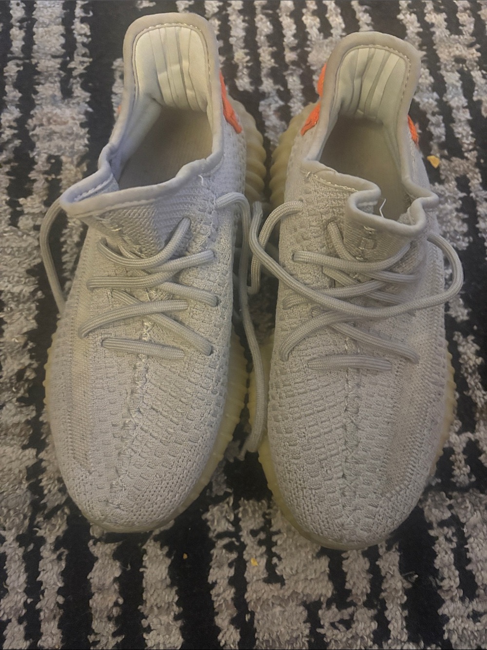 Yeezy Boost 350 V2 Cream with Orange Heel Tab